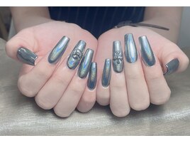 ミラーロングネイル