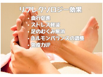 イヤシス らぽーる舞鶴店/リフレクソロジーの効果