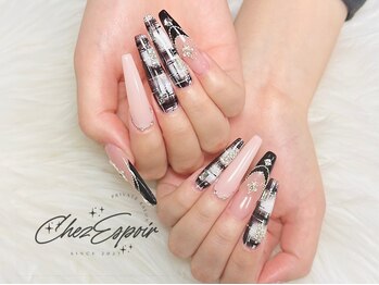 シェエスポワール(Chez Espoir)/【スカルプ】チェックツイード