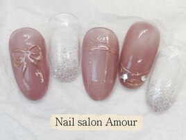 キラキラ春夏ネイルコース¥7980