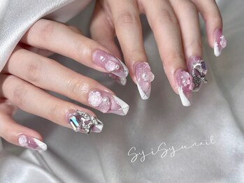 ネイルアンドアイラッシュ シシュ なんば本店(nail&eyelash SyiSyu)/フレンチネイル