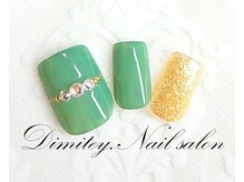 ディミティー ネイル サロン(Dimitey. Nail salon)/【FOOT】シンプルコースA
