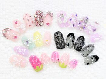 ネイルコレクション ピンク(Nail Collection Pink)/量産・地雷・ゆめかわ・パステル