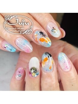 オーナーズデザイン　花火＆金魚