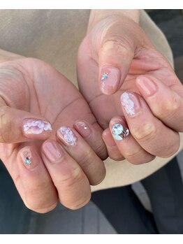 トータルサロン 白べぇーっ プラス/☆春ネイル☆