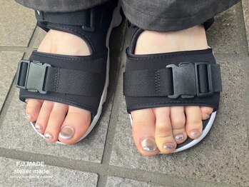 アトリエ メイド(atelier made)/【フット】おまかせアートネイル