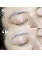 ルーン(rune)/お客様の眉毛ビフォーアフター