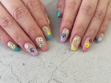 プラス サード(Plus 3rd)/カラフルフレンチ　by tomoe.i