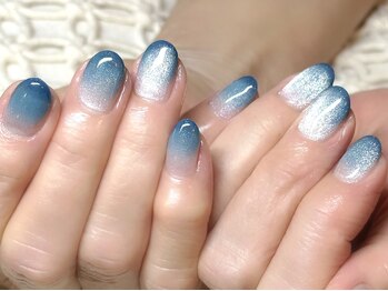 タミーネイル(Tammy nail)/マグネット×グラデ