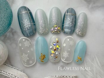 フローレスネイル(Flawless Nail)の写真/何回目でも全コース付替オフ無料でリピーター続出中！！賢くお洒落を楽しみたい大人女性に大人気♪
