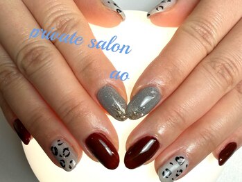 アオ(ao)の写真/毎月のデザインに悩む方へオススメ☆シンプルコース～定額アートコースまで豊富にクーポンご用意♪