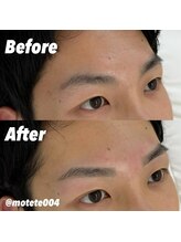 モテテ 池袋店(motete)/施術例:池袋メンズ眉毛サロン40