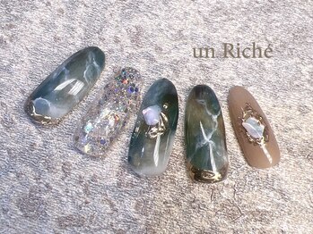 アンリッシュ 新宿(un Riche)/￥11000★アート定額60分★26/7.5