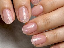 ティアリーネイル(Tiary Nail)の雰囲気（ネイル初心者の方にもオススメなラメグラデーション♪）