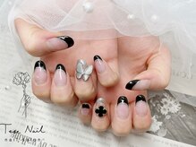 テセネイル(Tese Nail)/フレンチ＋韓国パーツ
