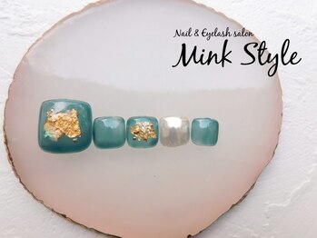 ミンクスタイル 浜松町店/金箔ネイル
