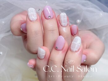 シーシーネイルサロン 池袋(C.C.Nail salon)/深爪矯正ナチュラルデザイン.