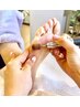 足裏角質ケア☆フットネイルのお仕上げにも☆¥2200