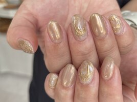 ベージュゴールドニュアンス 7/5