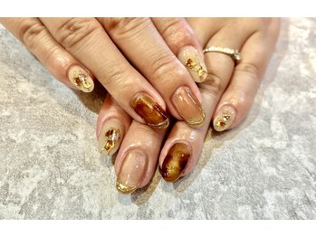 ガーデン ヘア&エステ&ネイル Garden/べっこうネイル