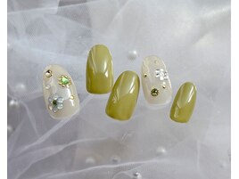 定額Design　ビジューネイル