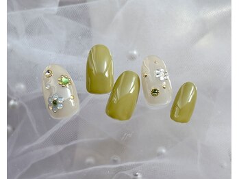 ヴェレスト 西荻窪(Verest)/定額Design　ビジューネイル