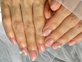 うる艶シンプルネイル