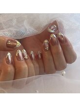 ☆ガラスフレンチネイル☆