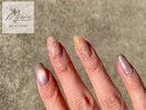 パラジェルフラワー春ネイル