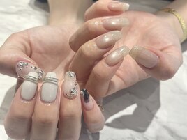 アシンメトリーネイル