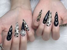 サリーネイルラボ(Sully Nail Lab)/ヒョウ柄ネイル