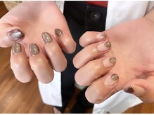 エムスラッシュアヴェダ 自由が丘(M.SLASH AVEDA)/マグネットネイル