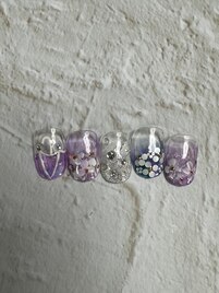 6月限定ネイル6500