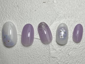 ネイルブレイク リリア(Nail Break lilia)/【初回オフ無料】あじさいネイル