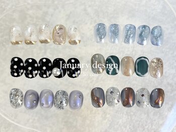 リリア ネイルサロン(Lilia Nail Salon)/January design