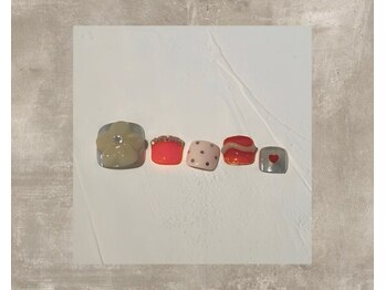 マルネイル 池袋店(MARU NAIL)/【Foot】全体アート¥9,480