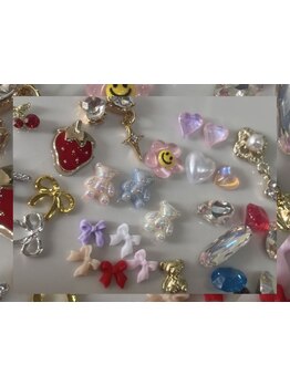 カラー・パーツの種類が豊富