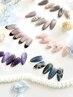 注目！石田愛選抜コレクション！定額ネイル　オフ込み　¥6050
