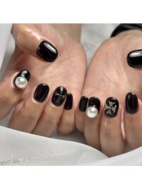 クリアブラック　クロムパーツ