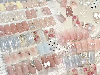デイシー ネイルアンドアイラッシュ(deicy nail&eyelash)の写真/シンプルデザインからトレンドデザインまで！あなたの好みのデザインがきっと見つかる定額コースをご用意☆