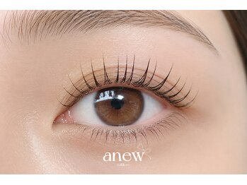 エニュ(anew)の写真/【ずっと4500円】下向きまつげも根本から美しく立ち上げ！2回目以降も同価格で通いやすさ◎