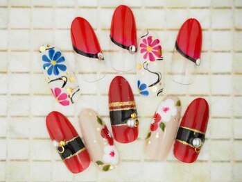 キュラス ネイルサロン(Culus nail salon)/【和装】和柄アート