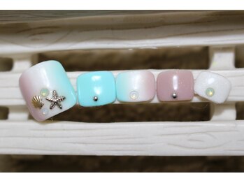 ネイルサロン ユーア(Yu a)/フット定額デザイン¥8980