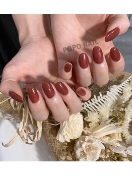ポポネイル(POPO NAIL)/☆お客様ワンカラーネイル☆