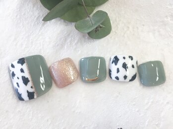 ナル バイ ネイルブレイク(Nalu by Nail Break)/アニマル×グリーン