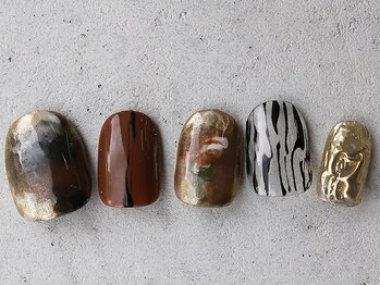 ルフトエーデ(LUFT Ode)/【Art 10】brown nail