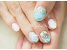 タイニーツリー(Tiny Tree)/81 爽やか夏ネイル