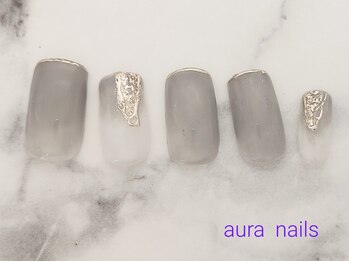 アウラネイルズ(aura nails)/☆ハンドデザインコース ¥8800