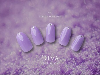 ネイルサロン ディーバ ギンザ(Nail salon Diva GINZA)/One color plus(ストーン)