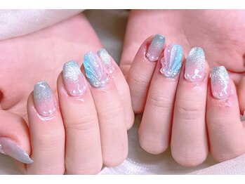 エムズ ネイルサロン(M2)/マーメイドマグネットネイル